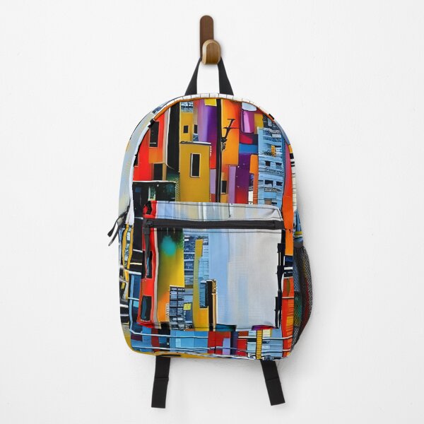 Item preview, Abstract City Painting 1 designed and sold by Art by Lilia.