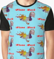 Parks and Recreation Flame Duck Graphic T-Shirt