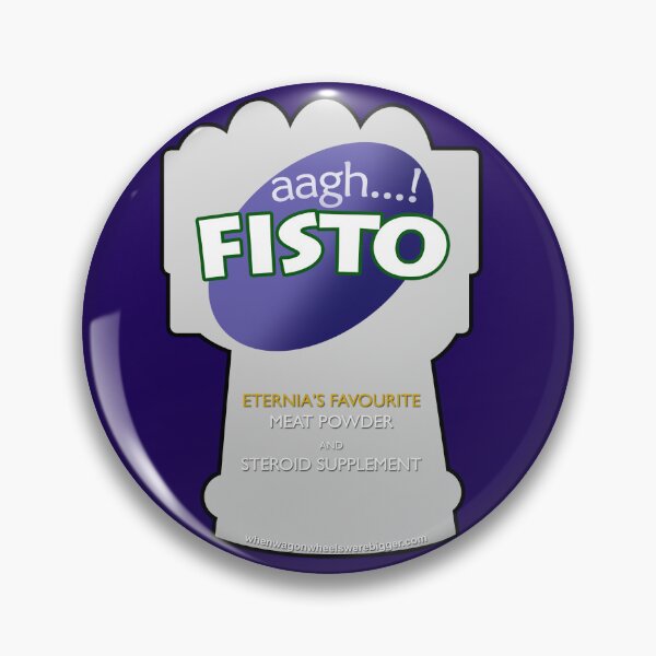 Item preview, Aagh! Fisto! designed and sold by W4BPodcasts.