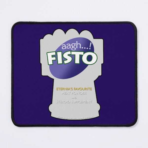 Artikelvorschau, Aaah! Fisto! entworfen und verkauft von W4BPodcasts.