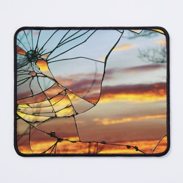 Item preview, Mirror Glass broken Art designed and sold by Sameart ⭐⭐⭐⭐⭐.