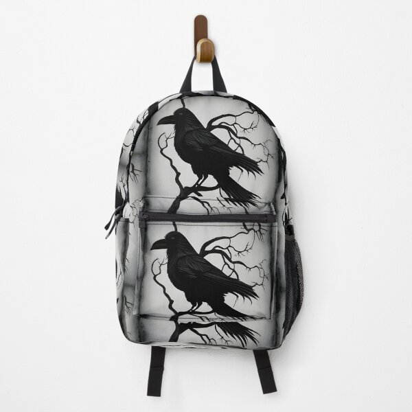 Item preview, Raven branch pattern designed and sold by Cheekygringo.
