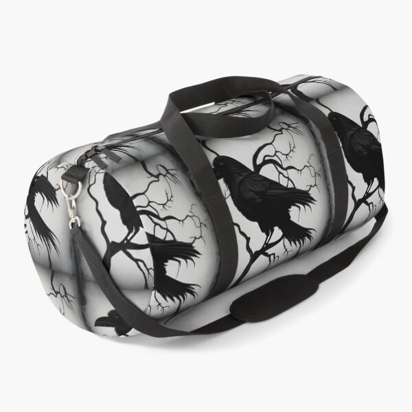 Item preview, Raven branch pattern designed and sold by Cheekygringo.