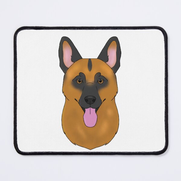Item preview, German Shepherd Dog - Saddle black and tan designed and sold by Cynthiaetal.