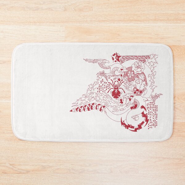 Item preview, Red Dragon Lizard Tattoo Design designed and sold by Bert Englefield.