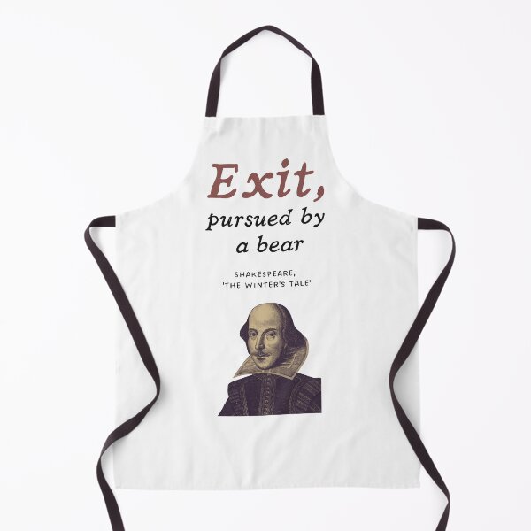 Item preview, Funny Shakespeare Quote Exit Pursued By a Bear designed and sold by IceCreamMuseum.