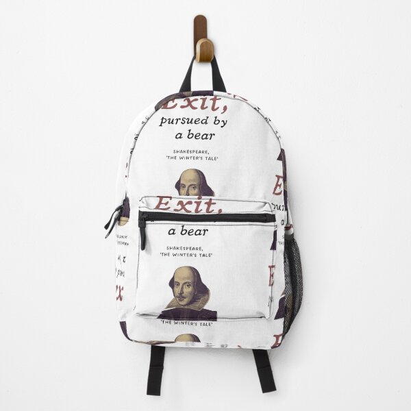 Item preview, Funny Shakespeare Quote Exit Pursued By a Bear designed and sold by IceCreamMuseum.