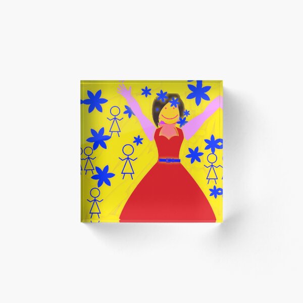 Item preview, Happy Girl designed and sold by Freshstar1.