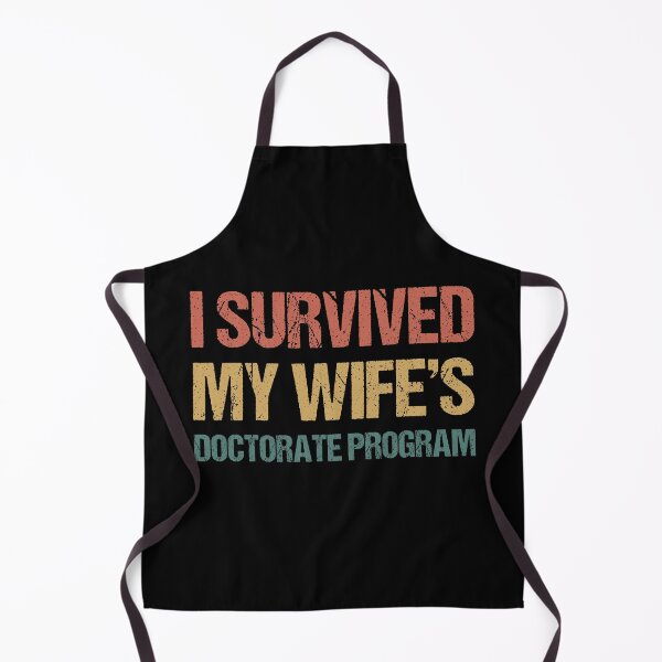 Item preview, Masters degree Gift: I Survived My Wifes Doctorate Program designed and sold by AMINE  ★★★★★.