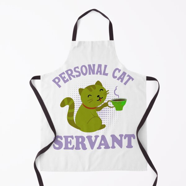 Item preview, Personal Cat Servant, Cat drinks Coffee too  designed and sold by UMI BLOOM.