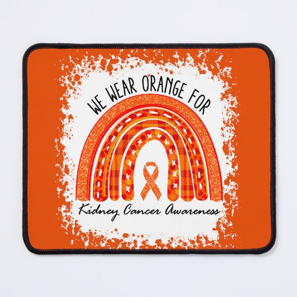 Item preview, Rainbow We Wear Orange For Kidney Cancer Awareness designed and sold by RosannaArt.