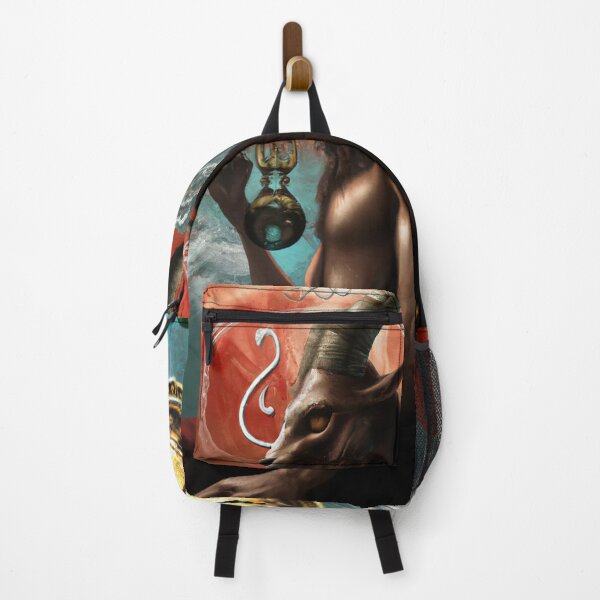 Item preview, Baphomet Painting is Surrealist Style - designed and sold by Ataraxia Apparel.