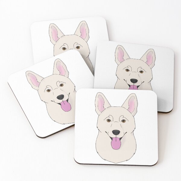 Item preview, German Shepherd Dog - White designed and sold by Cynthiaetal.