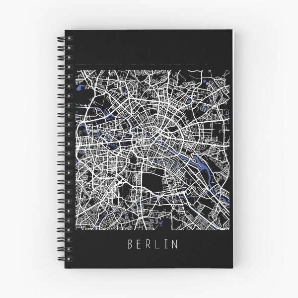 Item preview, Berlin city map black and white - Germany designed and sold by gifts-ideas.