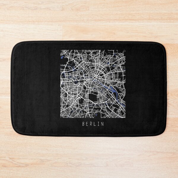 Item preview, Berlin city map black and white - Germany designed and sold by gifts-ideas.