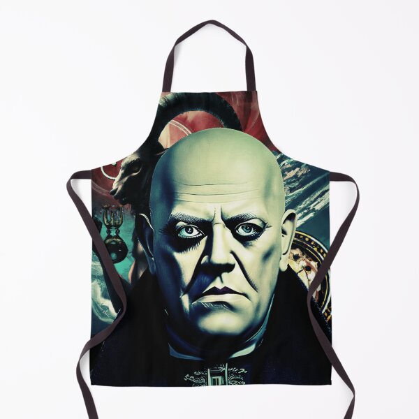 Item preview,  Gothic Aleister Crowley The Great Beast of Thelema in front of Baphomet  designed and sold by Ataraxia  Apparel.
