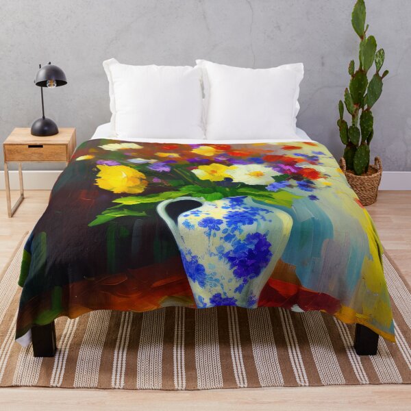 Item preview, Beautiful Flowers in a Vase Floral Art designed and sold by Blok45.