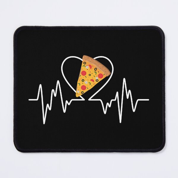 Item preview, Pizza Lover Heartbeat Graph  designed and sold by mrhighsky.