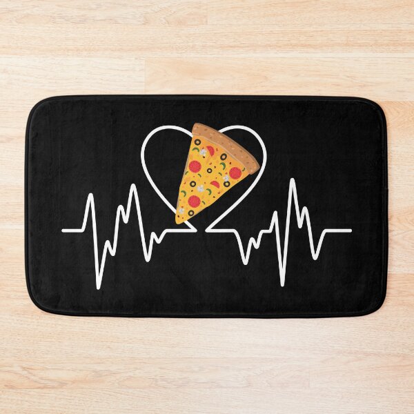 Item preview, Pizza Lover Heartbeat Graph  designed and sold by mrhighsky.