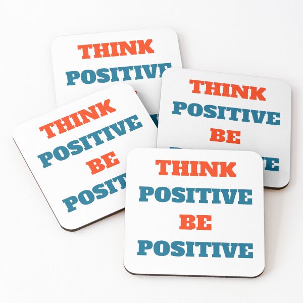 Item preview, THINK POSITIVE BE POSITIVE - motivational prompts designed and sold by Inspirationmotivation.