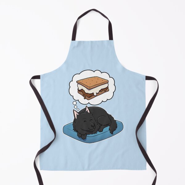 Item preview, Belgian Sheepdog dreaming about Smores designed and sold by DoggieDelights.