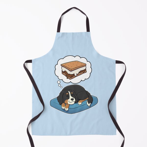 Artikelvorschau, Bernese Mountain Dog dreaming about Smores entworfen und verkauft von DoggieDelights.