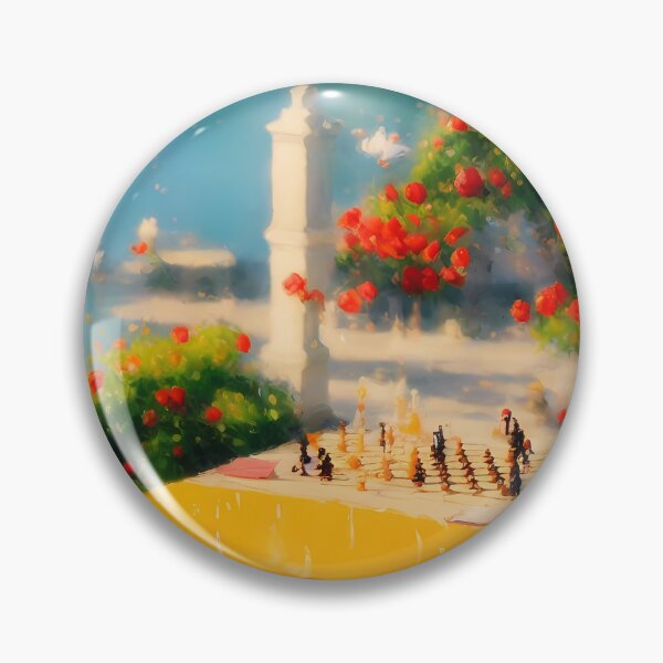 Item preview, Mediterranean Chess: An Impressionist View of Classic France designed and sold by arcanemuse.