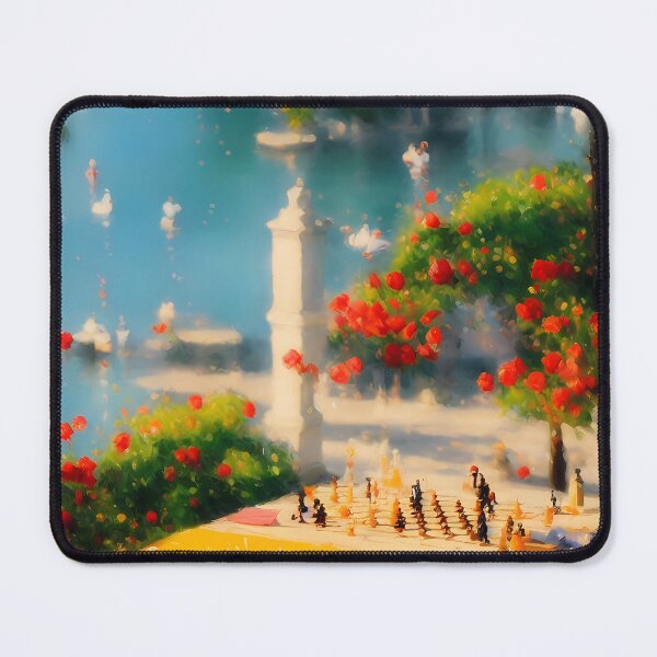 Item preview, Mediterranean Chess: An Impressionist View of Classic France designed and sold by arcanemuse.