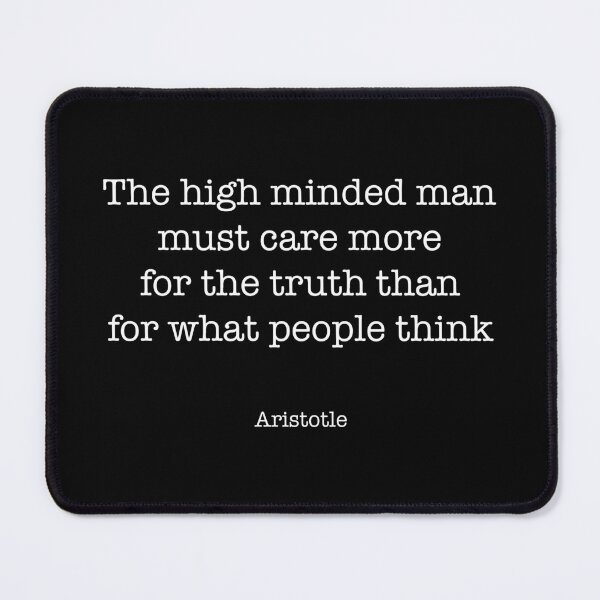Item preview, Aristotle Quote designed and sold by CamoQuotes.