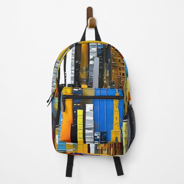 Item preview, Abstract City Painting 7 designed and sold by Art by Lilia.