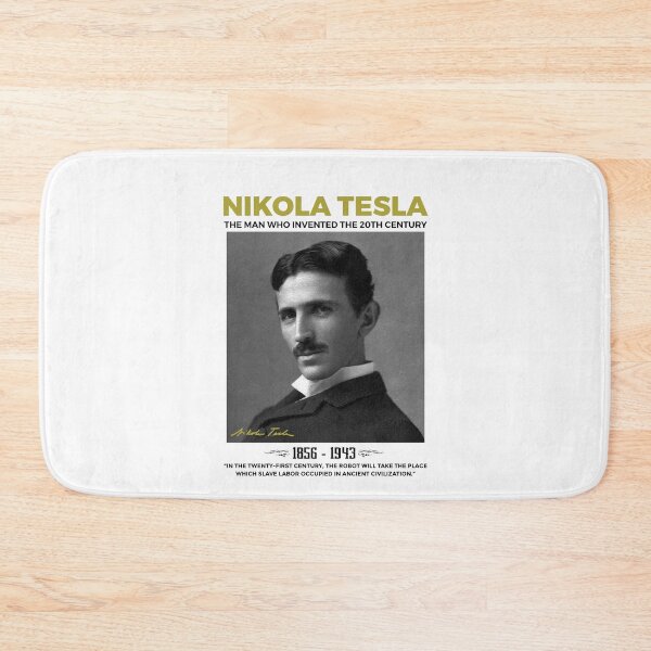 Item preview, nikola tesla, quote by nikola tesla designed and sold by ALIENATIVED.