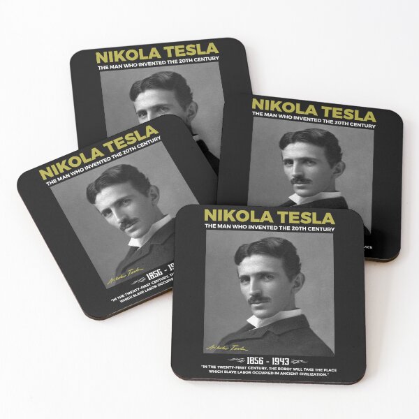 Item preview, nikola tesla, quote by nikola tesla designed and sold by ALIENATIVED.