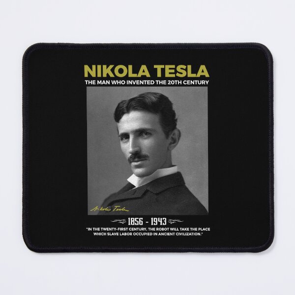 Item preview, nikola tesla, quote by nikola tesla designed and sold by ALIENATIVED.