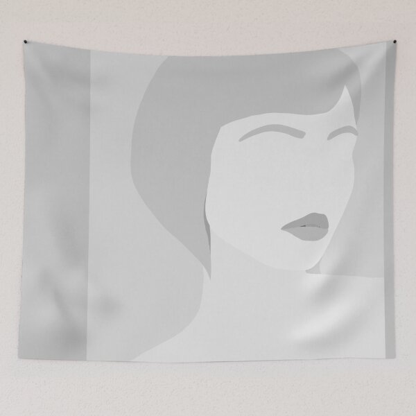 Item preview, Minimal Mazie - minimal abstract portrait designed and sold by JulesTillman.
