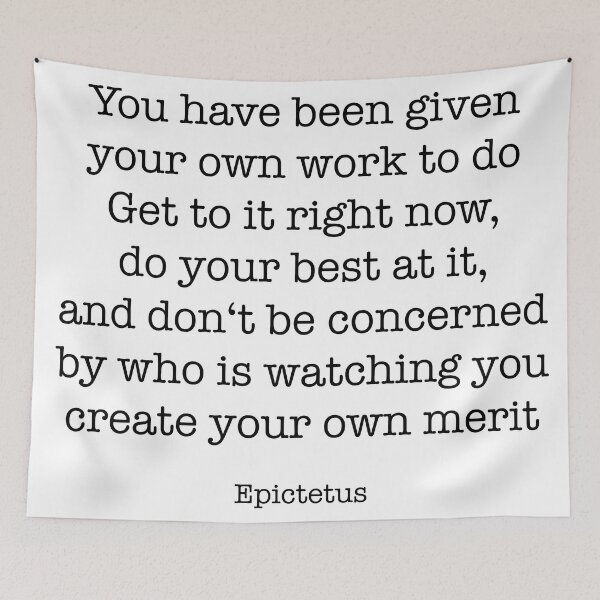 Item preview, Epictetus Quote designed and sold by CamoQuotes.