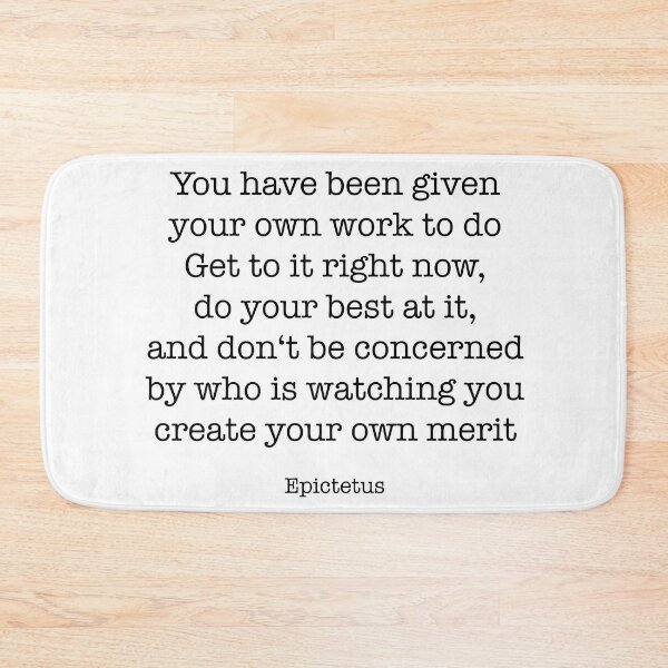 Item preview, Epictetus Quote designed and sold by CamoQuotes.