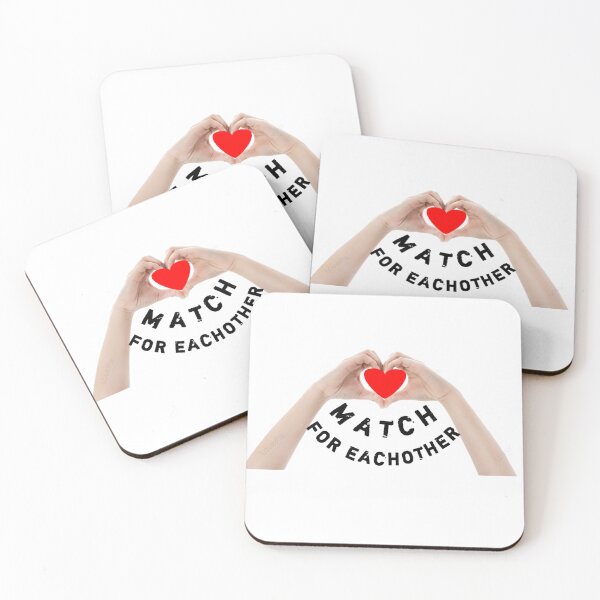 Item preview, Match for Eachother design with hand and love. designed and sold by CrownedCreatives.