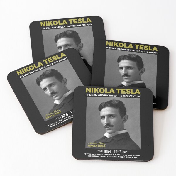 Item preview, nikola tesla, quote by nikola tesla designed and sold by ALIENATIVED.