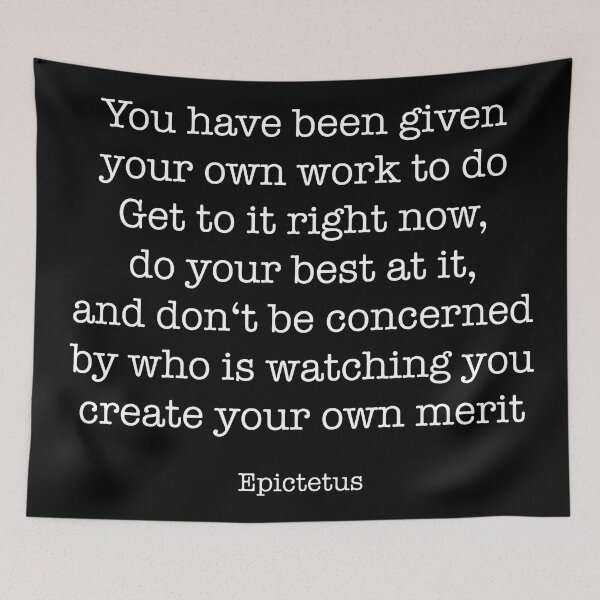 Item preview, Epictetus Quote designed and sold by CamoQuotes.
