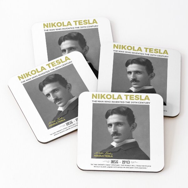 Item preview, nikola tesla, quote by nikola tesla designed and sold by ALIENATIVED.