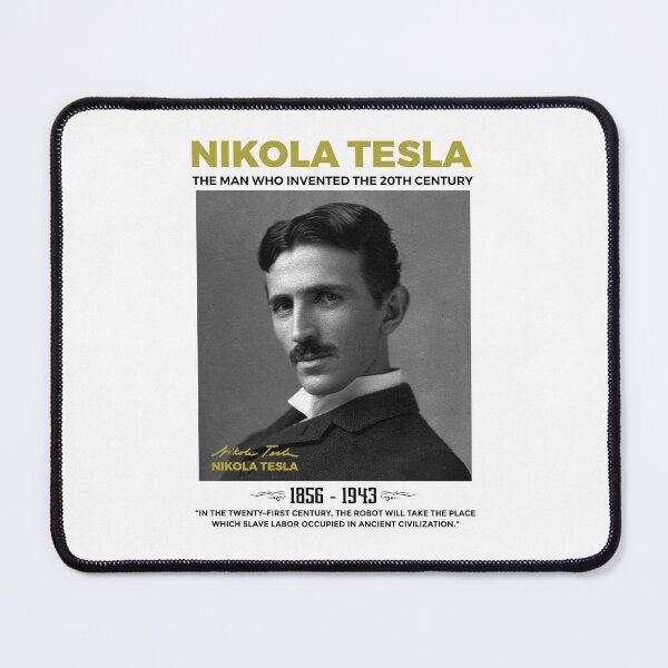 Item preview, nikola tesla, quote by nikola tesla designed and sold by ALIENATIVED.