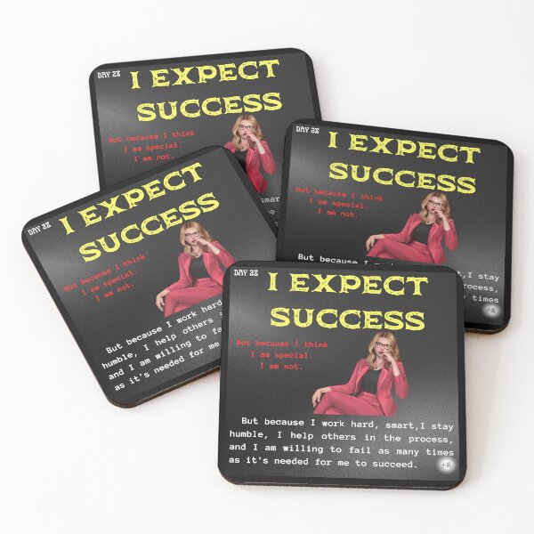 Item preview, Day 28 of the year: I expect success designed and sold by BuddyBoots.