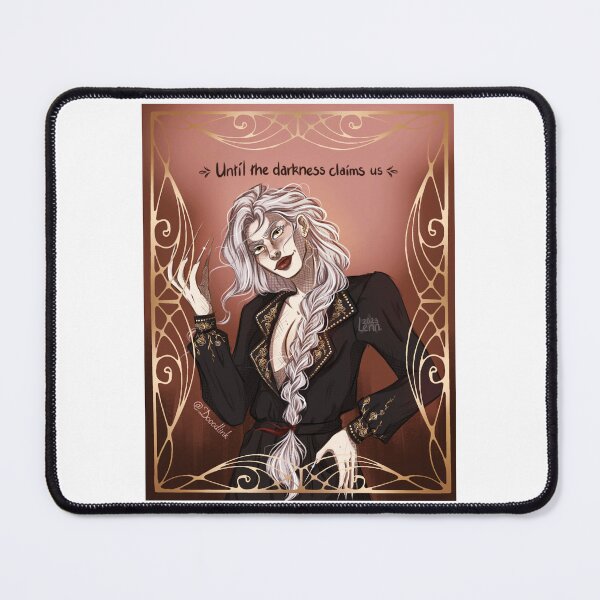 Item preview, Manon Blackbeak  print designed and sold by DoodlingLenn.