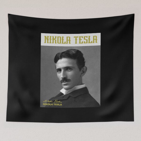 Item preview, nikola tesla, quote by nikola tesla designed and sold by ALIENATIVED.