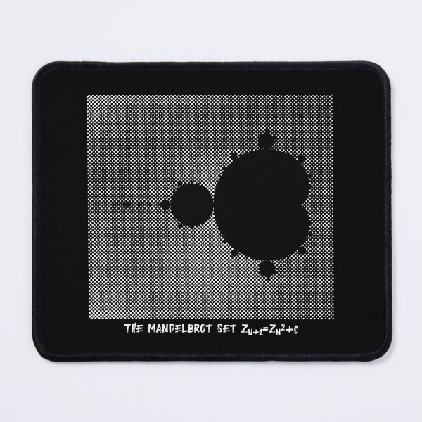 Item preview, Fractal apple man with formula on dot grid designed and sold by catsandmore.