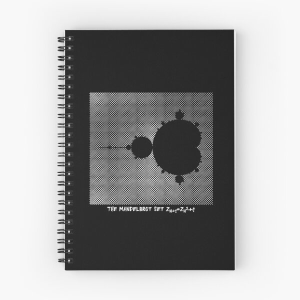 Item preview, Fractal apple man with formula on dot grid designed and sold by catsandmore.