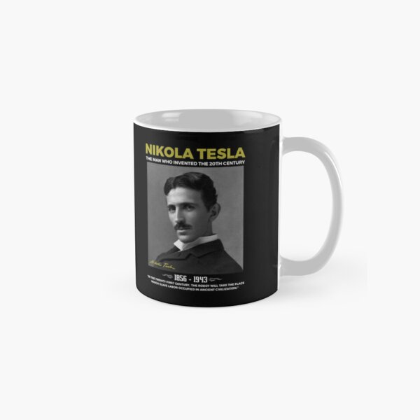 Nikola Tesla & Quote Mug
