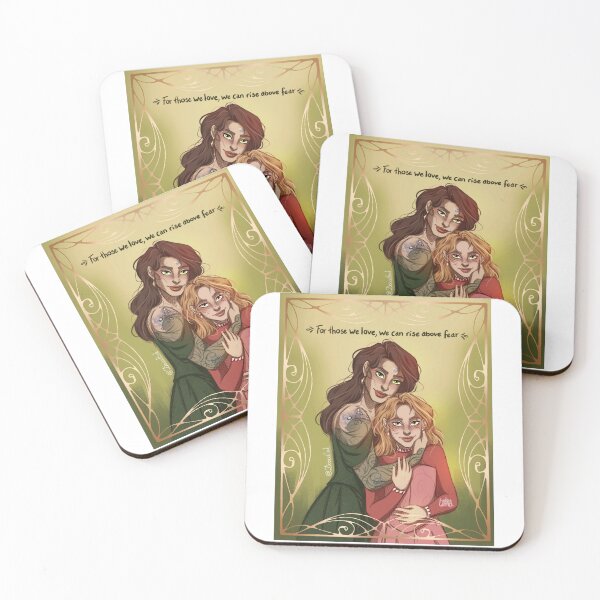 Item preview, Lysandra and Evangeline print designed and sold by DoodlingLenn.