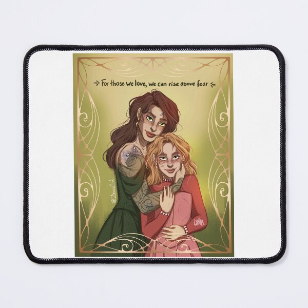 Item preview, Lysandra and Evangeline print designed and sold by DoodlingLenn.