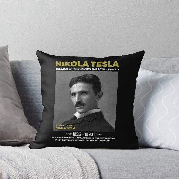 Item preview, nikola tesla, quote by nikola tesla designed and sold by ALIENATIVED.